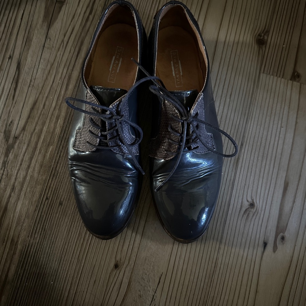 Men's Black Leather Dress Shoes